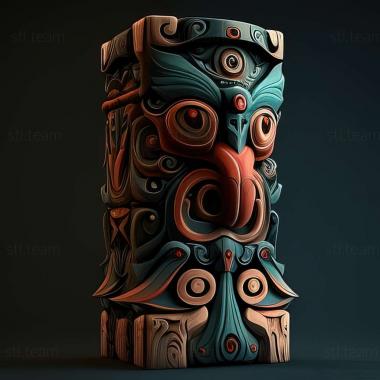 3D model totem (STL)